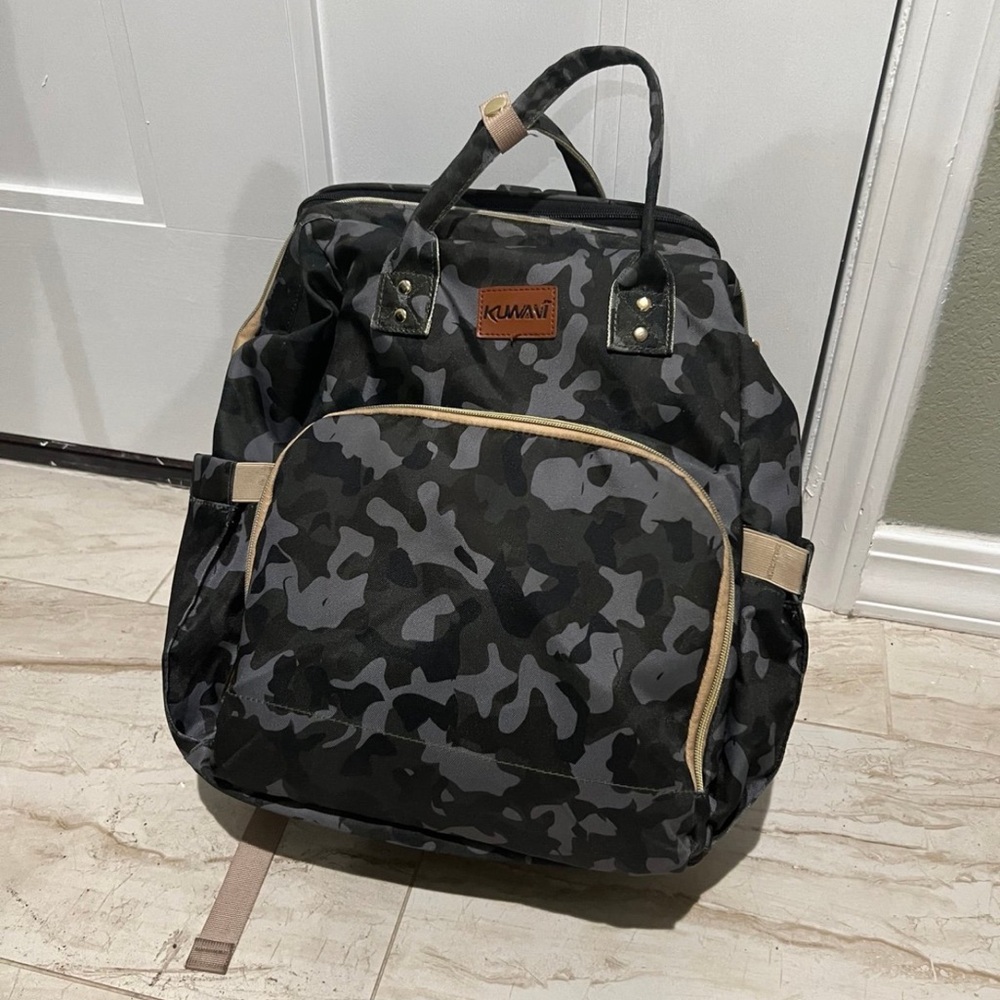 Camoflauge Baby Diaper Backpack KUWANI